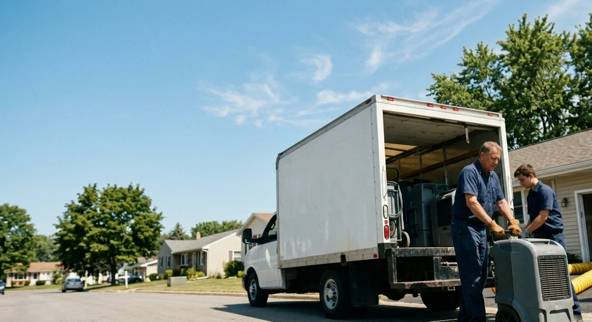 Water Damage Cleanup in Cambridge City, IN near me